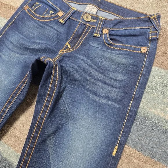 Vintage True Religion Ricky T bootcut Flare Size 30 Made in USA - Picture 3 of 16